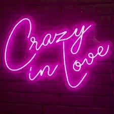 Crazy in Love Neon Led Aydınlatma